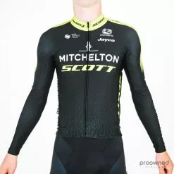 Giordana G Shield Long Sleeve Thermal Jersey - Mitchelton-Scott