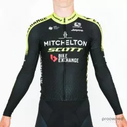 Giordana G Shield Long Sleeve Thermal Jersey - Mitchelton-Scott