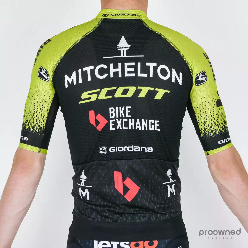 Giordana FR-C Pro Short Sleeve Jersey - Mitchelton-Scott 3 Giordana FR-C Pro Short Sleeve Jersey - Mitchelton-Scott - Billede 3