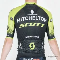 Giordana FR-C Pro Short Sleeve Jersey - Mitchelton-Scott -Korte cykeltrøjer Salg P1790500