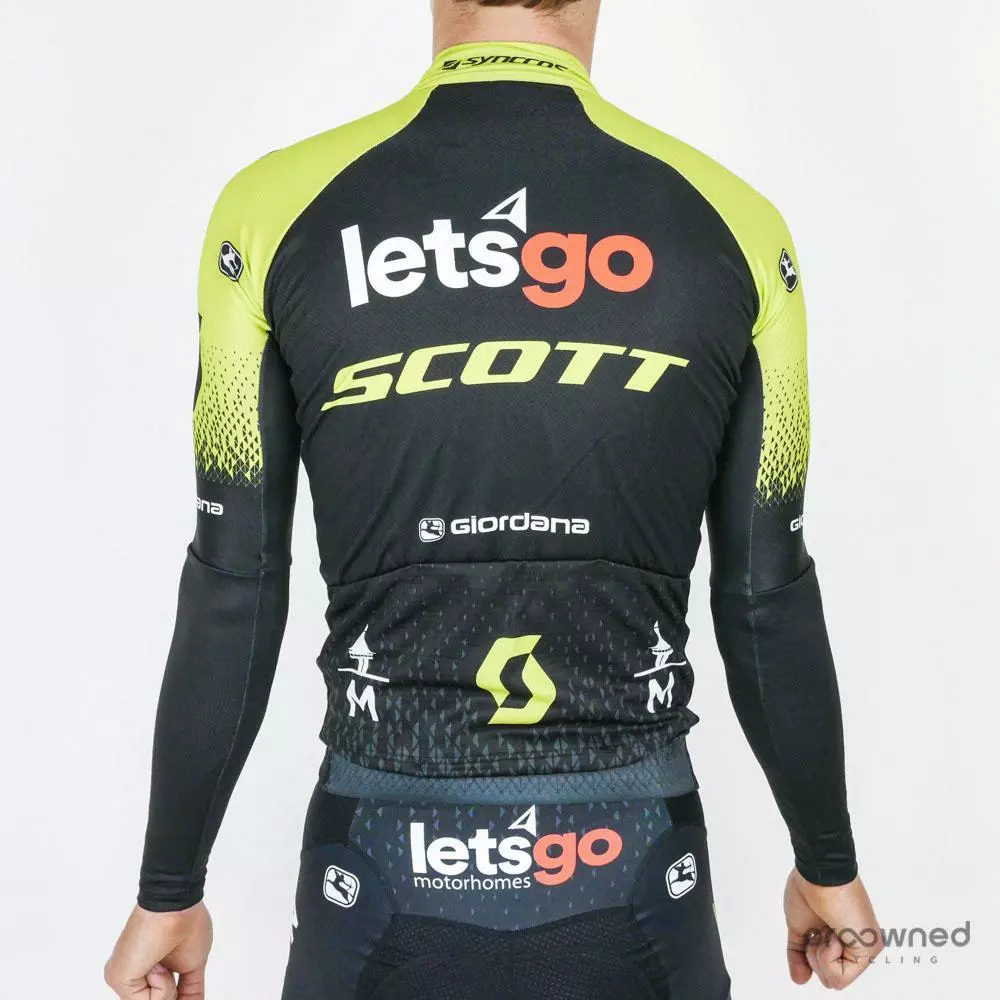 Giordana FR-C Pro Long Sleeve Jersey - Mitchelton-Scott 3 Giordana FR-C Pro Long Sleeve Jersey - Mitchelton-Scott - Billede 3