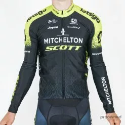 Giordana G-Shield Long Sleeve Jersey - Mitchelton-Scott