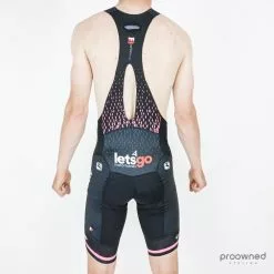 Giordana FR-C Pro BIB Shorts - Giro D'Italia - Mitchelton-Scott -Korte cykeltrøjer Salg P1790704