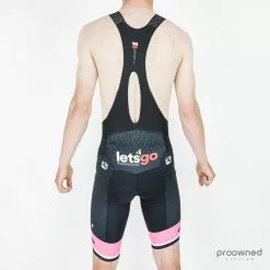 Giordana FR-C Pro BIB Shorts - Giro D'Italia General Classification - Mitchelton-Scott -Korte cykeltrøjer Salg P1790717