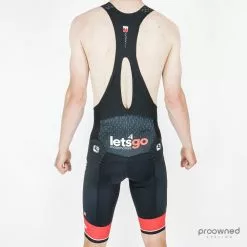 Giordana FR-C Pro BIB Shorts - Vuelta A Espana General Classification - Mitchelton-Scott -Korte cykeltrøjer Salg P1790736