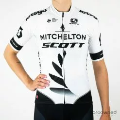 Giordana FR-C Pro Short Sleeve Jersey - New Zealand Champion - Mitchelton-Scott
