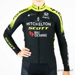 Giordana G-Shield Long Sleeve Jersey - Mitchelton-Scott Women