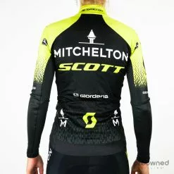 Giordana FR-C Long Sleeve Thermal Jersey - Mitchelton-Scott Women -Korte cykeltrøjer Salg P1800091