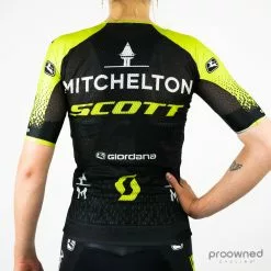 Giordana FR-C Pro Lyte Short Sleeve Jersey - Mitchelton-Scott Women -Korte cykeltrøjer Salg P1800357