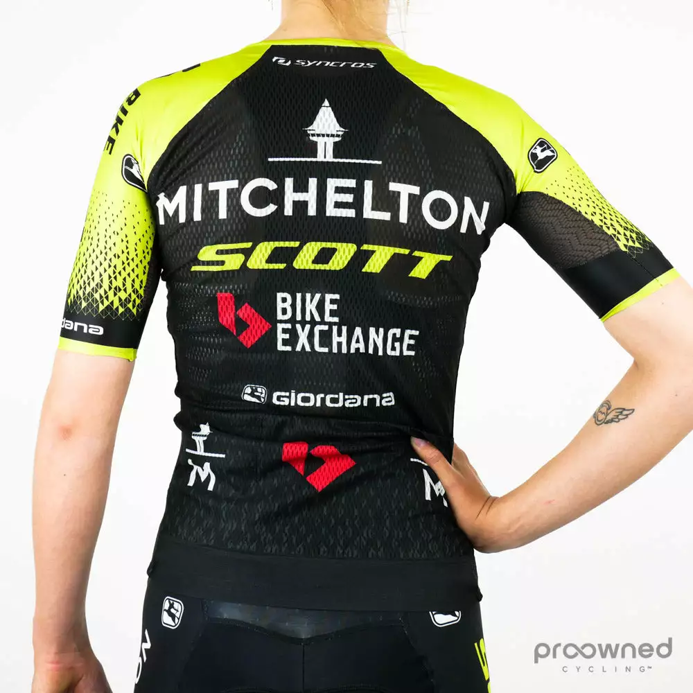 Giordana FR-C Pro Lyte Short Sleeve Jersey - Mitchelton-Scott Women 3 Giordana FR-C Pro Lyte Short Sleeve Jersey - Mitchelton-Scott Women - Billede 3