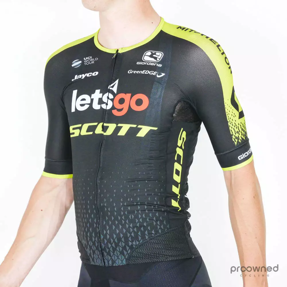 Giordana FR-C Pro Lyte Short Sleeve Jersey - Mitchelton-Scott 2 Giordana FR-C Pro Lyte Short Sleeve Jersey - Mitchelton-Scott - Billede 2