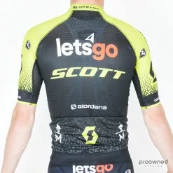 Giordana FR-C Pro Short Sleeve Jersey - Mitchelton-Scott -Korte cykeltrøjer Salg P1810070