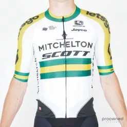 Giordana FR-C Pro Short Sleeve Jersey - Australian Champion - Mitchelton-Scott