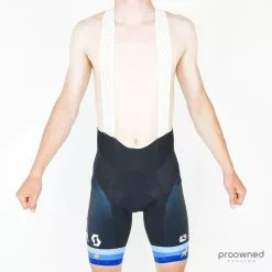 Giordana FR-C Pro BIB Shorts - European Champion - Mitchelton-Scott
