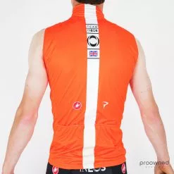 Castelli Mid Weight Vest - Orange - Team Ineos 6 Castelli Mid Weight Vest - Orange - Team Ineos -Korte cykeltrøjer Salg P1820985