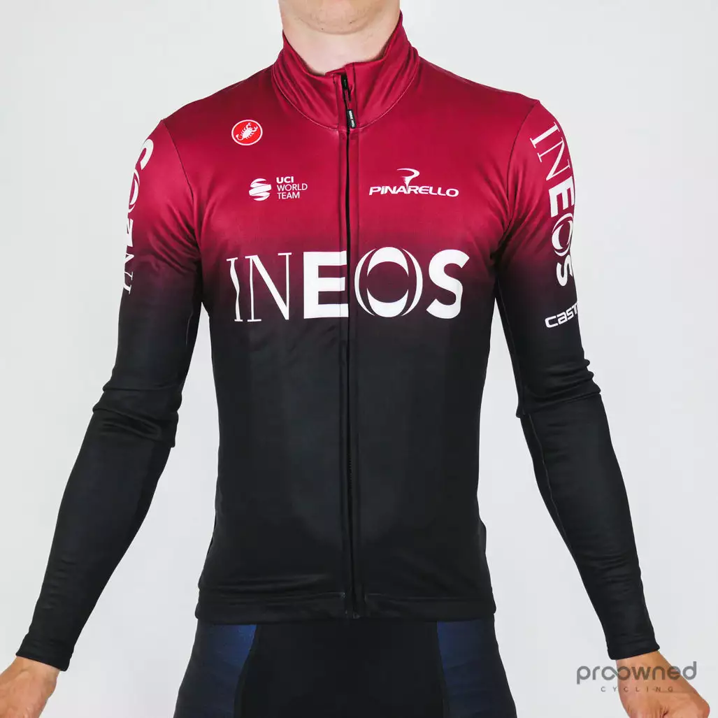 Castelli Long Sleeve Thermal Jersey - Team Ineos 1 Castelli Long Sleeve Thermal Jersey - Team Ineos