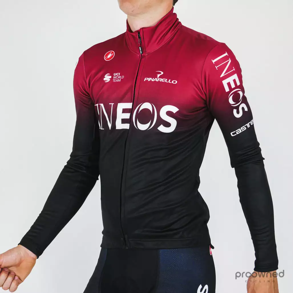 Castelli Long Sleeve Thermal Jersey - Team Ineos 2 Castelli Long Sleeve Thermal Jersey - Team Ineos - Billede 2