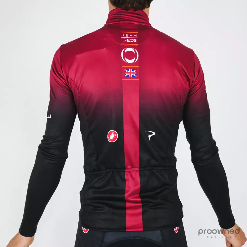 Castelli Long Sleeve Thermal Jersey - Team Ineos 3 Castelli Long Sleeve Thermal Jersey - Team Ineos - Billede 3