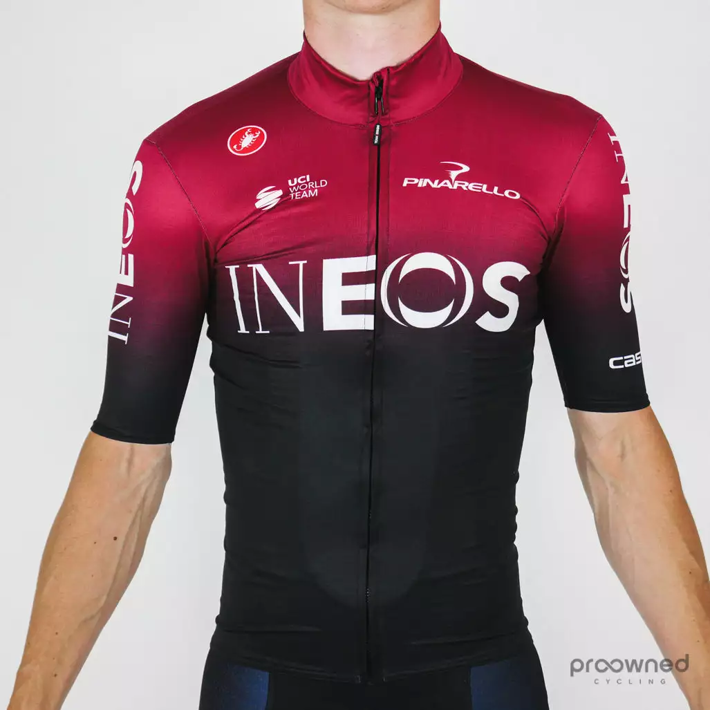 Castelli Mid Weight Short Sleeve Jersey - Team Ineos 1 Castelli Mid Weight Short Sleeve Jersey - Team Ineos