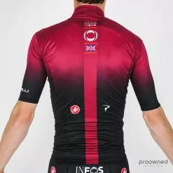 Castelli Mid Weight Short Sleeve Jersey - Team Ineos 6 Castelli Mid Weight Short Sleeve Jersey - Team Ineos -Korte cykeltrøjer Salg P1830061