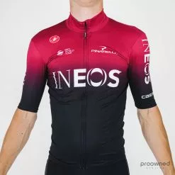 Castelli Mid Weight Short Sleeve Jersey - B. Swift - Team Ineos