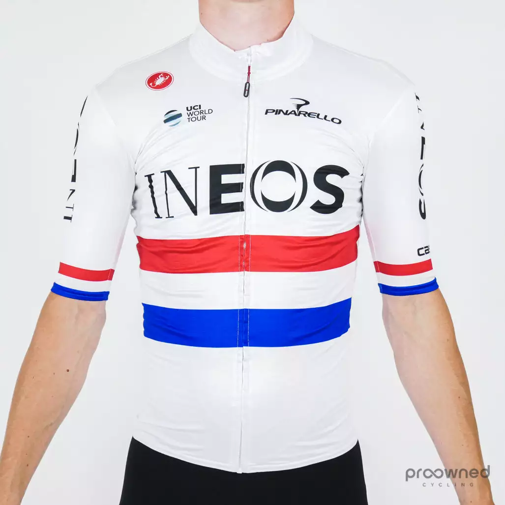 Castelli Mid Weight Short Sleeve Jersey - Great Britain Champion - Team Ineos 1 Castelli Mid Weight Short Sleeve Jersey - Great Britain Champion - Team Ineos