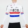 Castelli Long Sleeve Thermal Jersey - Great Britain Champion - Team Ineos