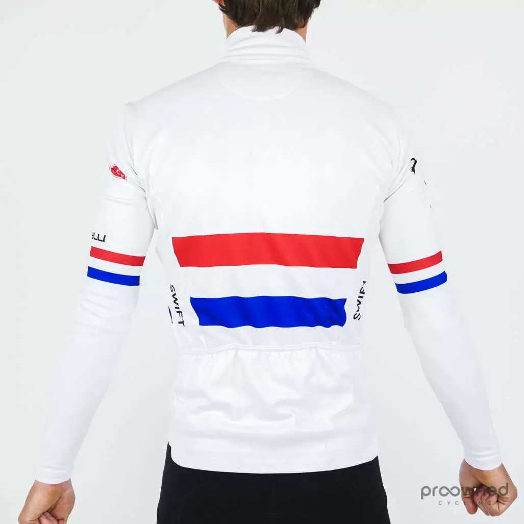 Castelli Long Sleeve Thermal Jersey - Great Britain Champion - Team Ineos 3 Castelli Long Sleeve Thermal Jersey - Great Britain Champion - Team Ineos - Billede 3