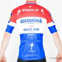 Vermarc SPL Aero Short Sleeve Jersey - Dutch Champ. - Deceuninck Quick-Step -Korte cykeltrøjer Salg P1840447