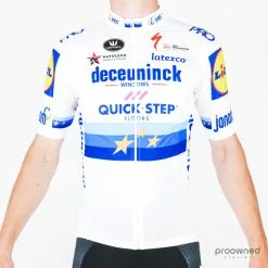Vermarc ES.L Short Sleeve Jersey - European Champ. - Deceuninck Quick-Step