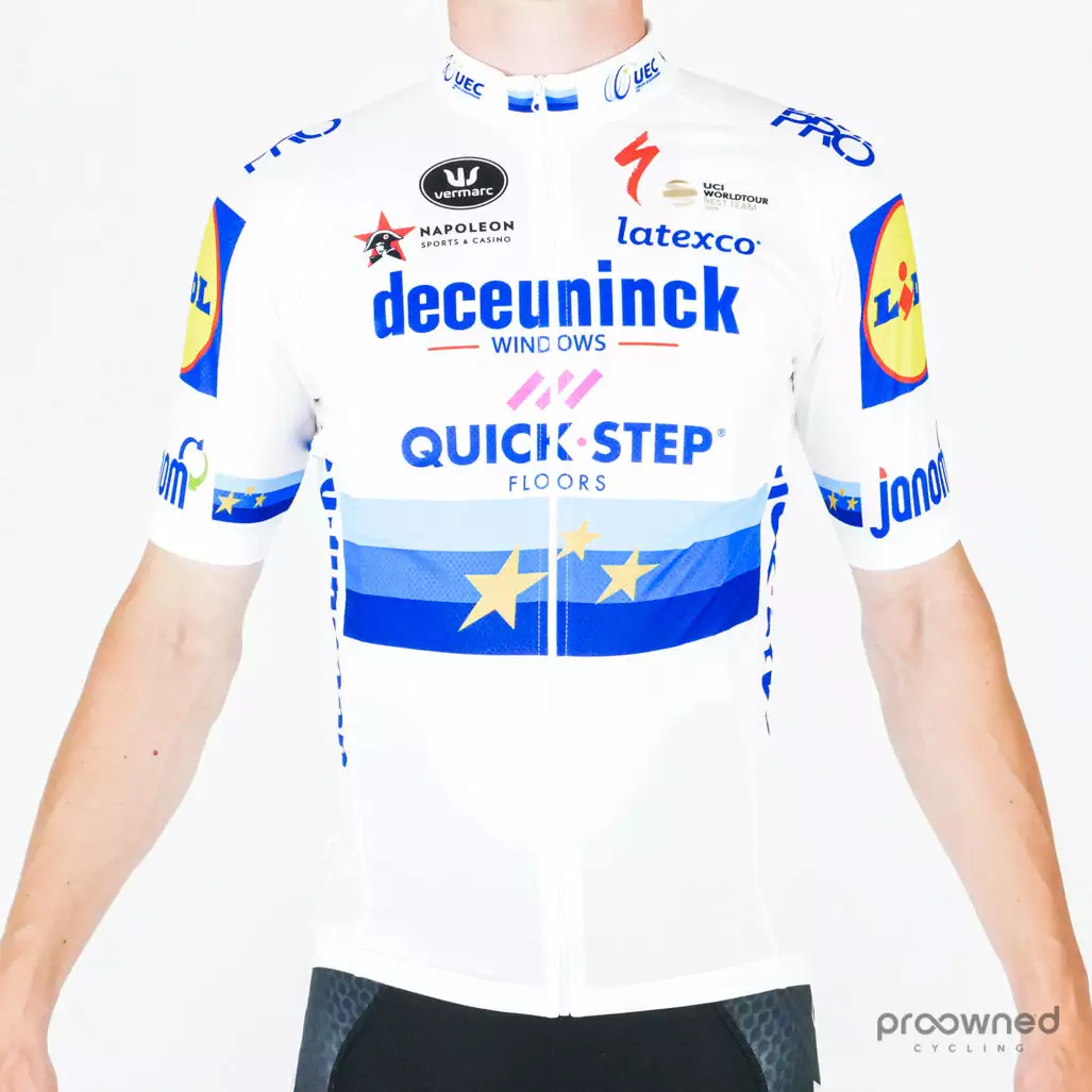 Vermarc ES.L Short Sleeve Jersey - European Champ. - Deceuninck Quick-Step 1 Vermarc ES.L Short Sleeve Jersey - European Champ. - Deceuninck Quick-Step