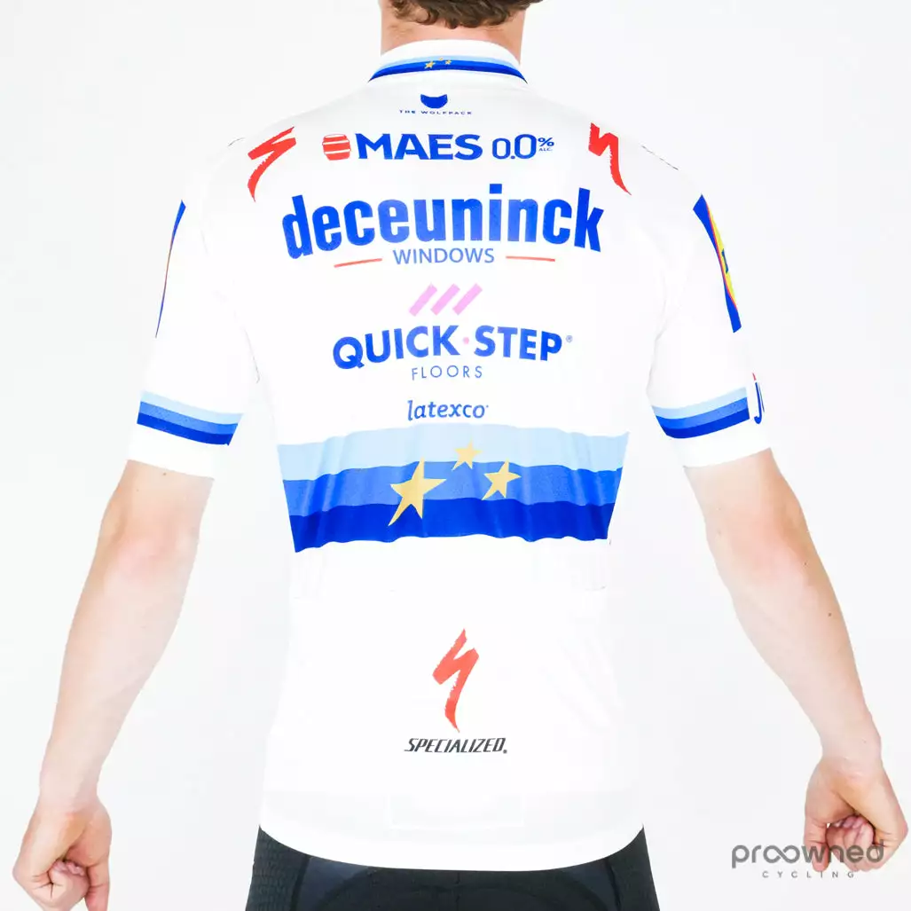 Vermarc ES.L Short Sleeve Jersey - European Champ. - Deceuninck Quick-Step 3 Vermarc ES.L Short Sleeve Jersey - European Champ. - Deceuninck Quick-Step - Billede 3