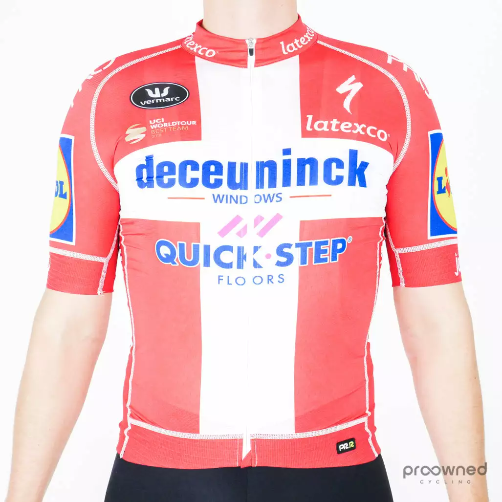 Vermarc PR.R Short Sleeve Jersey - Danish Champ. - Deceuninck Quick-Step 1 Vermarc PR.R Short Sleeve Jersey - Danish Champ. - Deceuninck Quick-Step