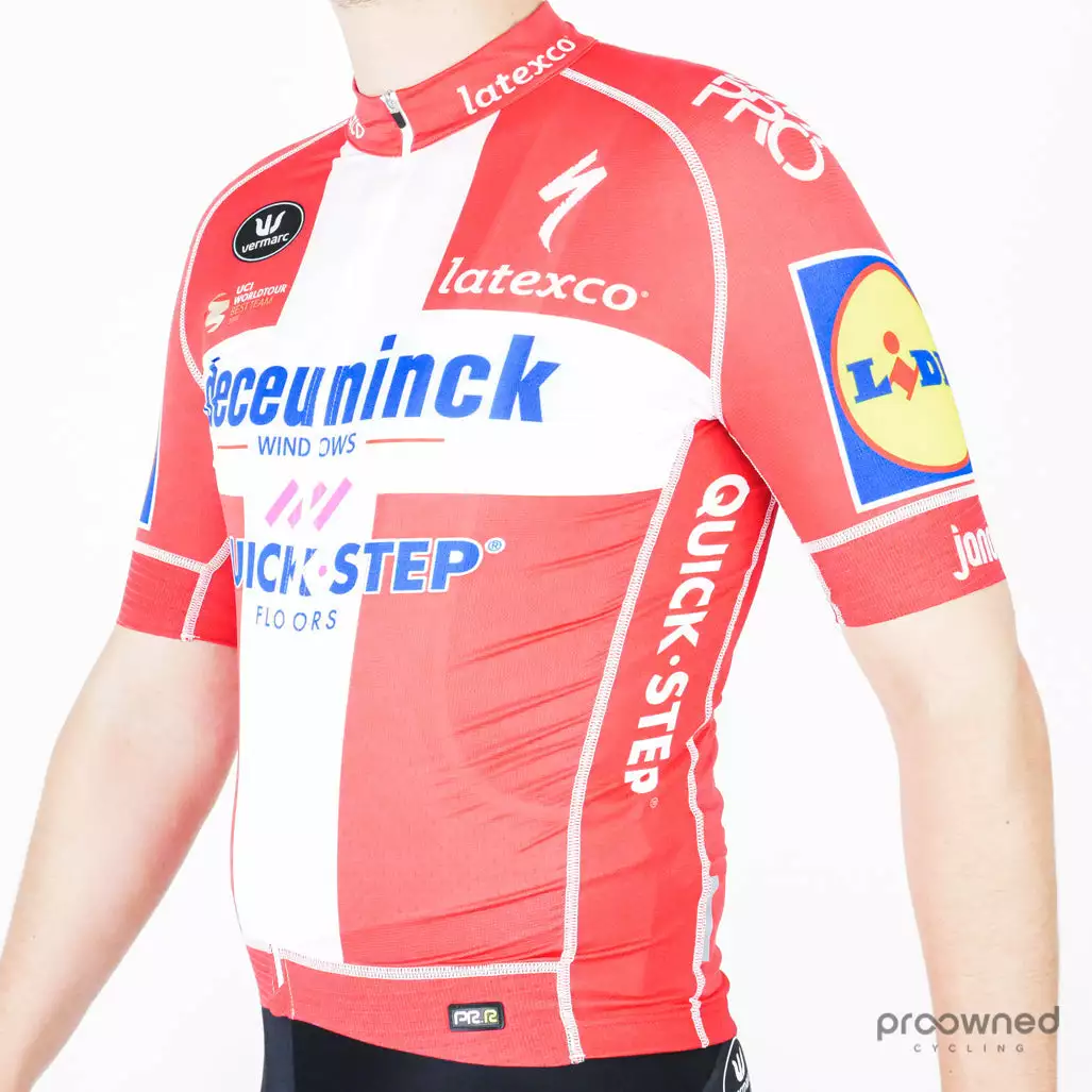 Vermarc PR.R Short Sleeve Jersey - Danish Champ. - Deceuninck Quick-Step 2 Vermarc PR.R Short Sleeve Jersey - Danish Champ. - Deceuninck Quick-Step - Billede 2