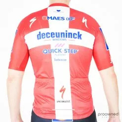 Vermarc SP.L Aero Short Sleeve Jersey - Danish Champ. - Deceuninck Quick-Step -Korte cykeltrøjer Salg P1840632