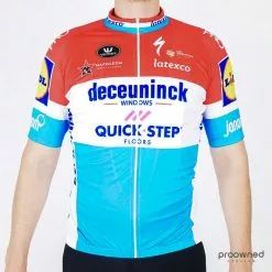 Vermarc ES.L Short Sleeve Jersey - Luxembourg Champ. - Deceuninck Quick-Step