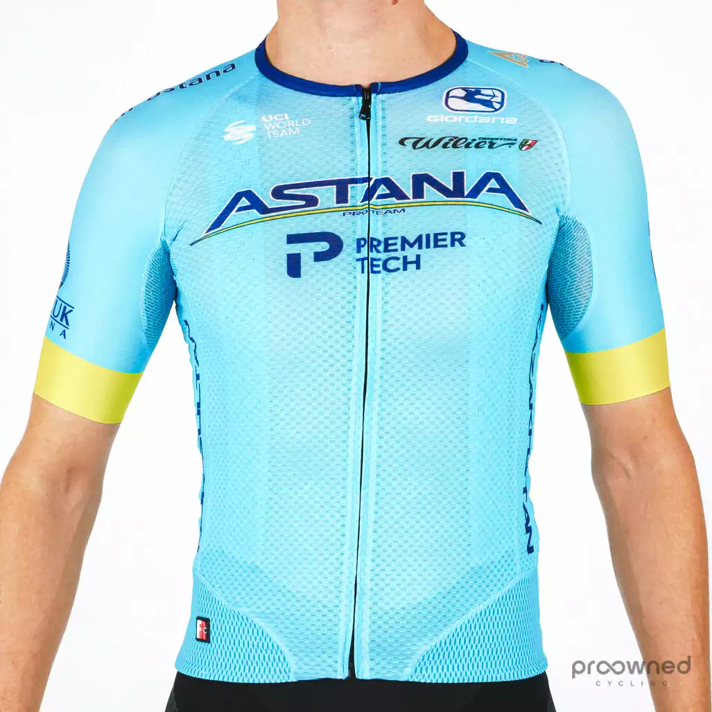 Giordana FR-C Lyte SS Jersey - Team Astana 1 Giordana FR-C Lyte SS Jersey - Team Astana