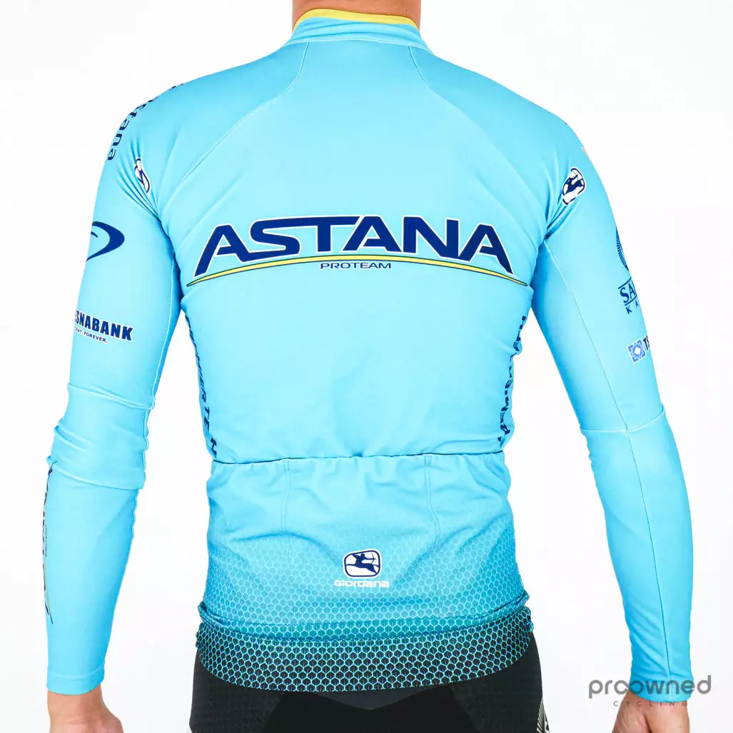 Giordana FR-C Thermal LS Jersey - Team Astana 3 Giordana FR-C Thermal LS Jersey - Team Astana - Billede 3