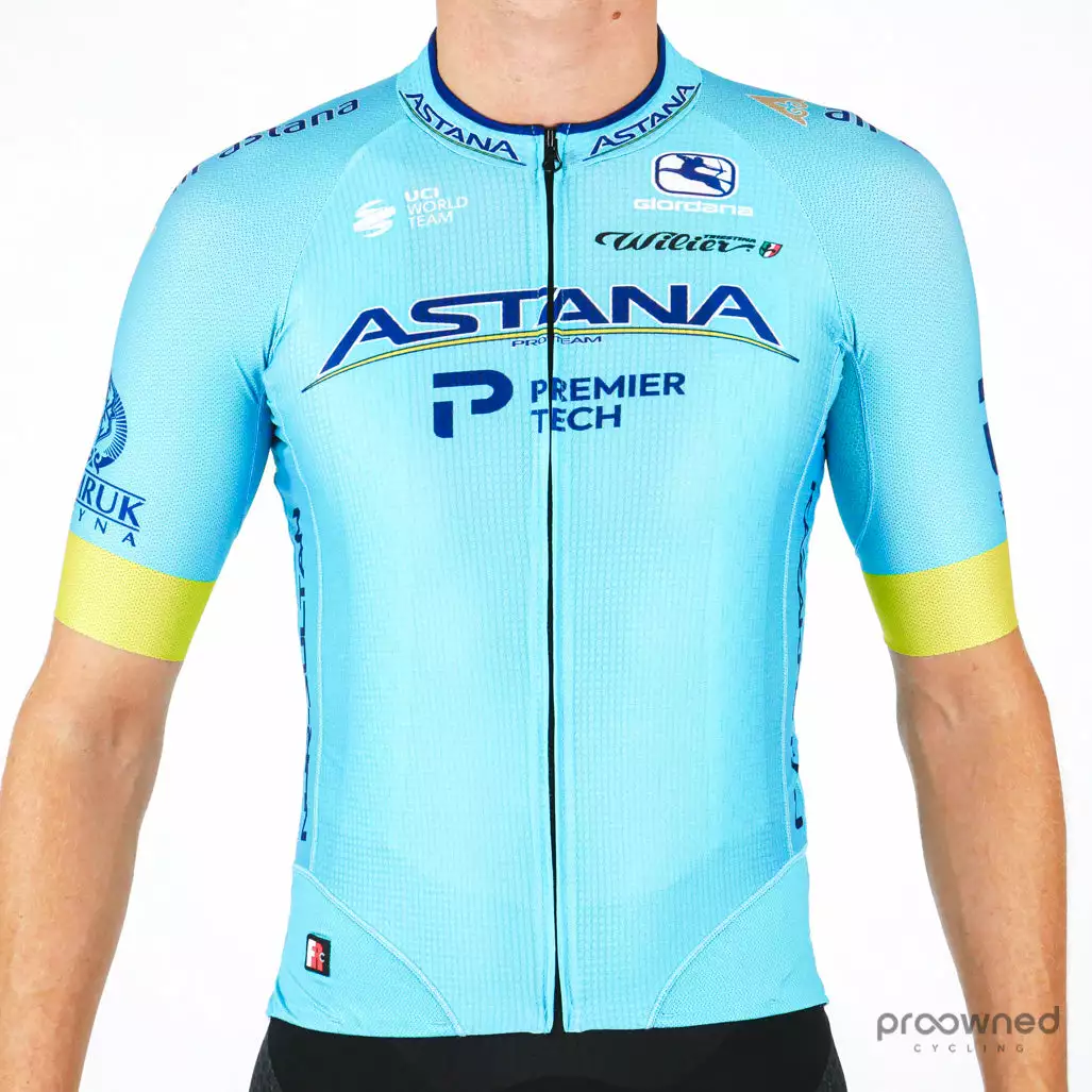 Giordana FR-C SS Jersey - Team Astana 1 Giordana FR-C SS Jersey - Team Astana