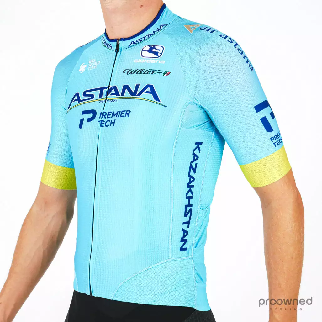 Giordana FR-C SS Jersey - Team Astana 2 Giordana FR-C SS Jersey - Team Astana - Billede 2