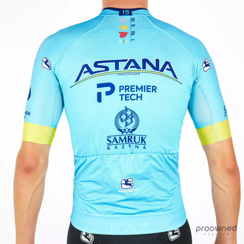 Giordana FR-C SS Jersey - Team Astana 3 Giordana FR-C SS Jersey - Team Astana - Billede 3