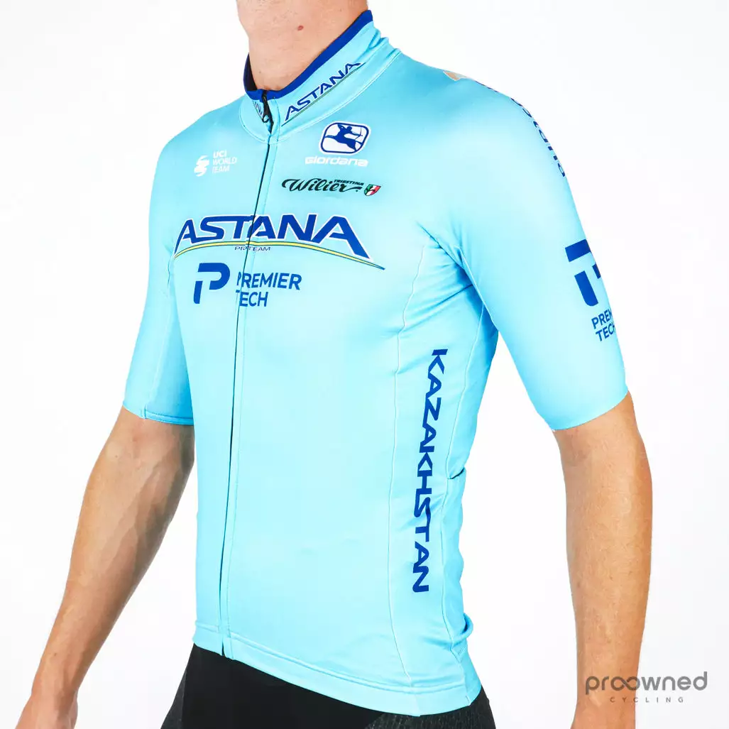 Giordana FR-C Thermal SS Jersey - Team Astana 2 Giordana FR-C Thermal SS Jersey - Team Astana - Billede 2