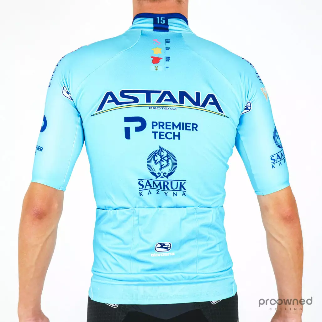 Giordana FR-C Thermal SS Jersey - Team Astana 3 Giordana FR-C Thermal SS Jersey - Team Astana - Billede 3