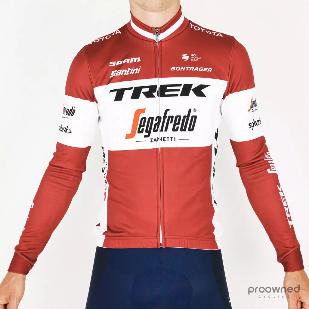 Santini Thermal LS Jersey - Trek-Segafredo 1 Santini Thermal LS Jersey - Trek-Segafredo