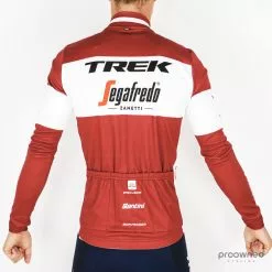 Santini Thermal LS Jersey - Trek-Segafredo 6 Santini Thermal LS Jersey - Trek-Segafredo -Korte cykeltrøjer Salg P1890873