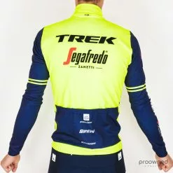 Santini Thermal LS Jersey - Trek-Segafredo -Korte cykeltrøjer Salg P1890886