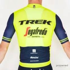 Santini Eco Race SS Jersey - Trek-Segafredo -Korte cykeltrøjer Salg P1890891