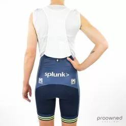 Santini Plume Bibshorts - Trek-Segafredo Women -Korte cykeltrøjer Salg P1900631