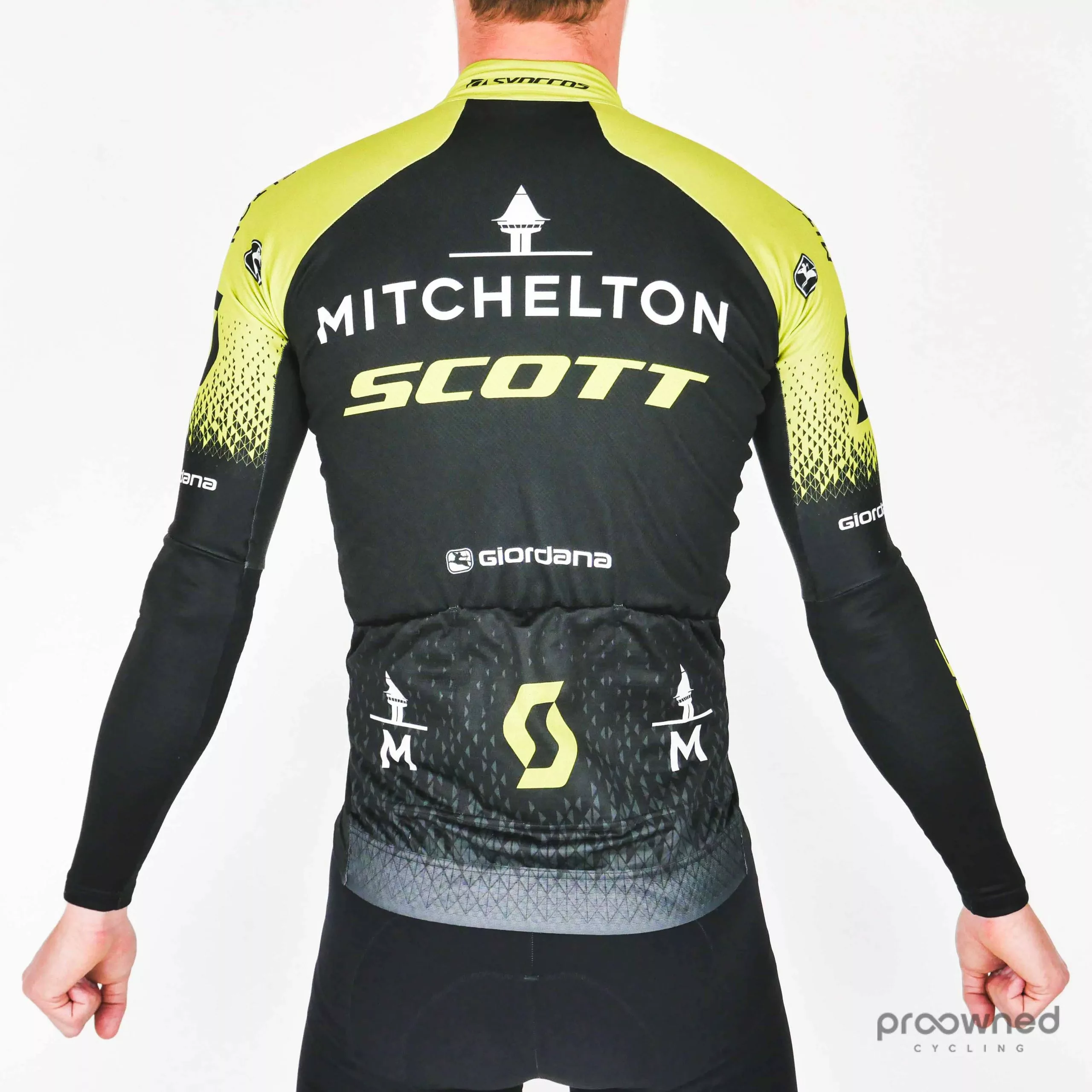 Giordana FR-C Pro Long Sleeve Jersey - Mitchelton-Scott 3 Giordana FR-C Pro Long Sleeve Jersey - Mitchelton-Scott - Billede 3