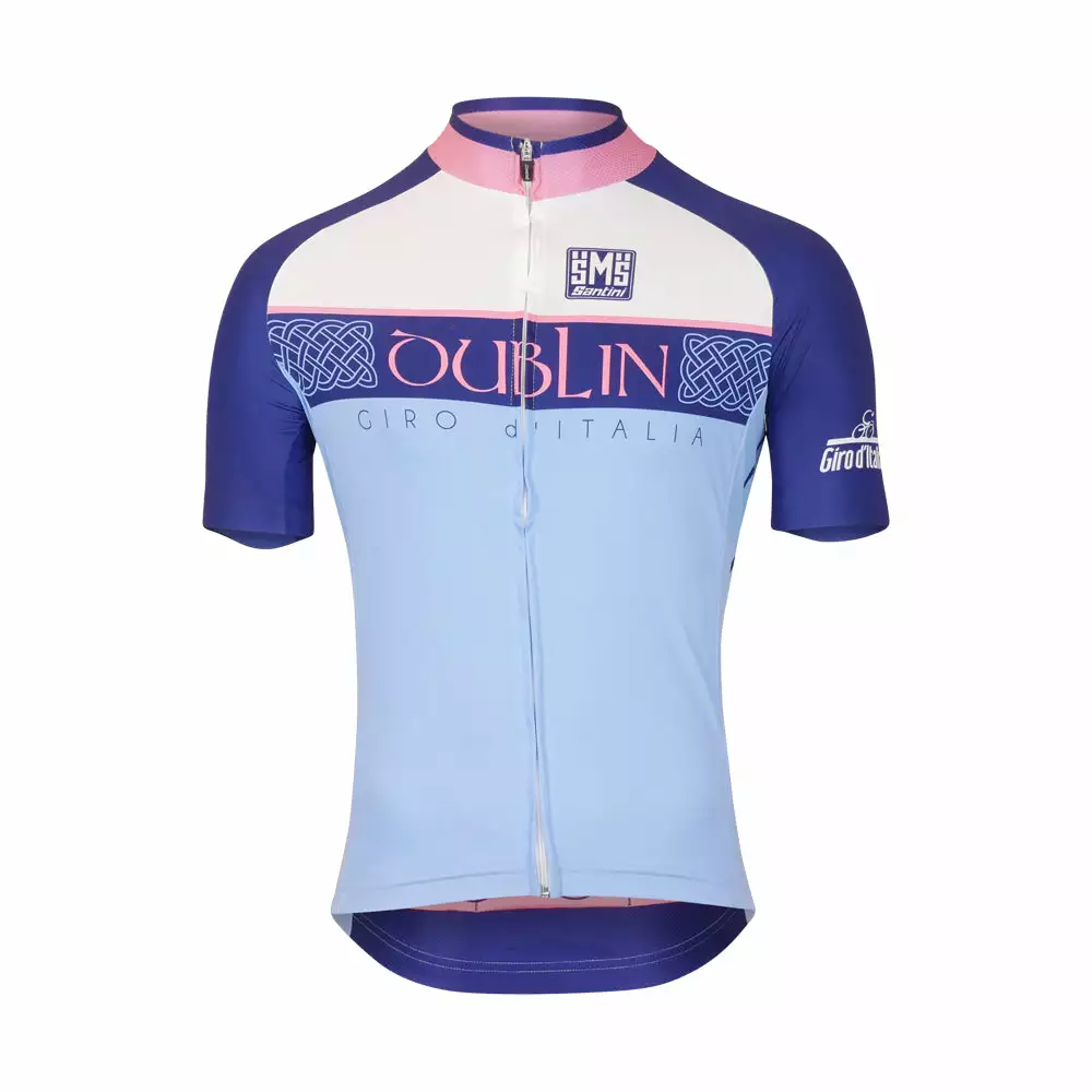 Santini Short Sleeve Jersey - Giro D'Italia Dublin - Stage 03 1 Santini Short Sleeve Jersey - Giro D'Italia Dublin - Stage 03